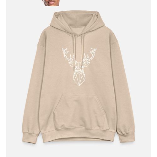 product_image_name-Generic-Tête de cerf blanc Sweat à capuche Hoodies-1