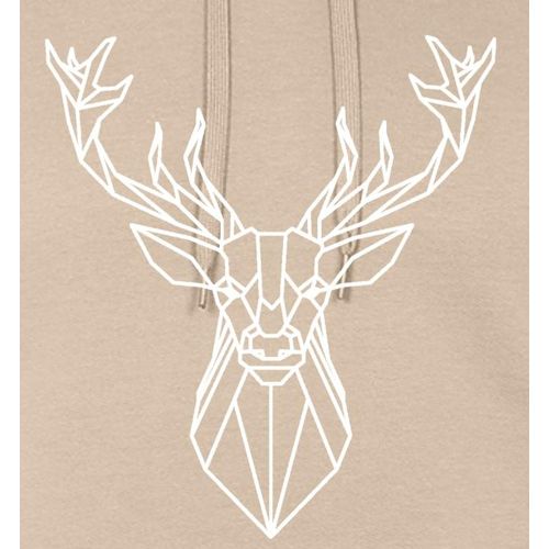 product_image_name-Generic-Tête de cerf blanc Sweat à capuche Hoodies-3
