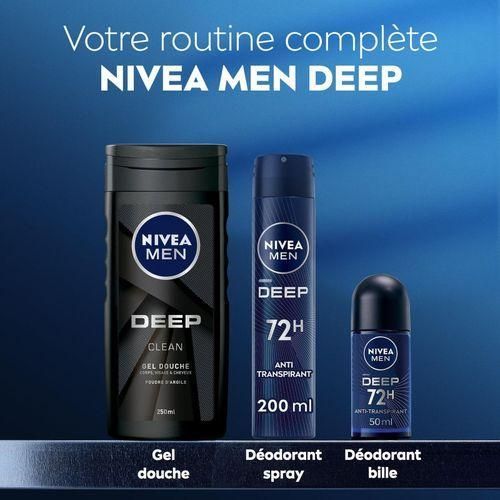 product_image_name-NIVEA MEN-Déodorant deep (200ml )+gel douche deep (250 ml) +Deodorant Stick-1
