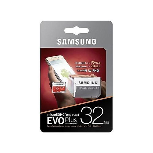 Samsung Carte Mémoire 32 G Micro SD EVO plus 32GB à prix pas cher