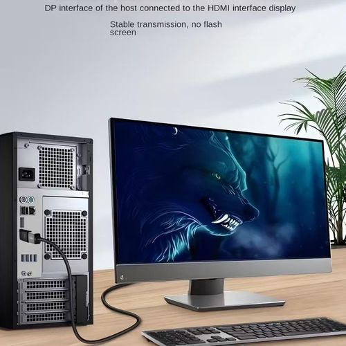 product_image_name-Generic-محول DP إلى HDTV 4K HD، MiniUSB ذكر إلى HDTV أنثى،-4