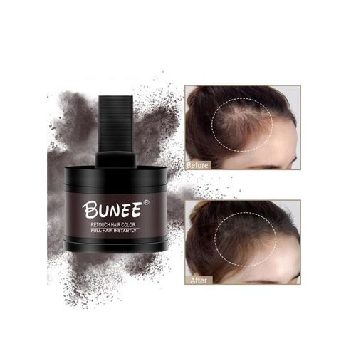 Generic Poudre d'ombre pour ligne de cheveux,Correcteur de cheveux Marron  Moyen 4g,femme et homme à prix pas cher