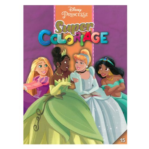 Disney CAHIER COLORIAGE PRINCESSES DISNEY à prix pas cher