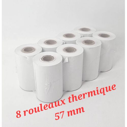 100 Bobines de papier thermique - TPE Discount
