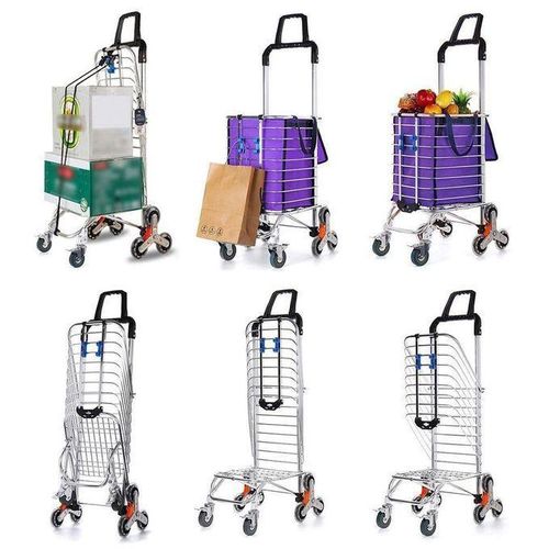 product_image_name-Generic-Chariot de Courses Pliable à Roues Tout-Terrain-2