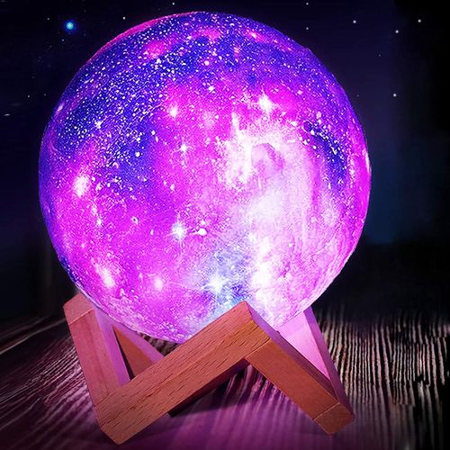 Enfants acrylique veilleuse LED tactile dynamique coloré chambre veilleuse  décorer lumière 3d lampe noël cadeau lampe de chevet, ✓ Meilleur prix au  Maroc