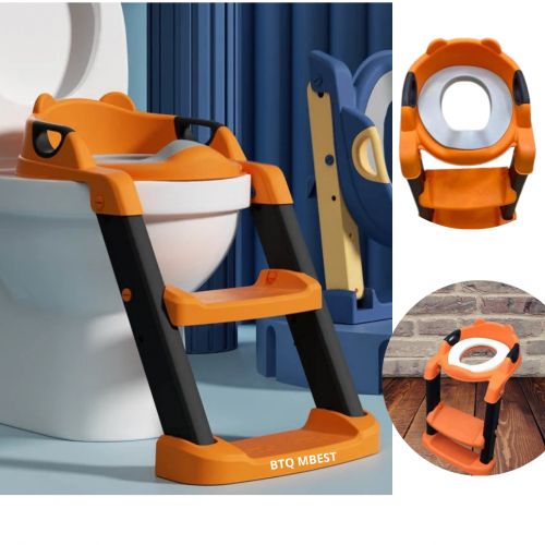 Generic Réducteur Toilette Enfant, chaise Réglable- Pliable Antidérapantes  à prix pas cher