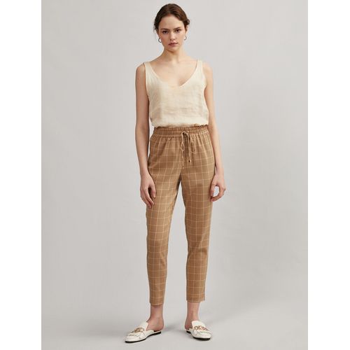 Pantalon store femme camel