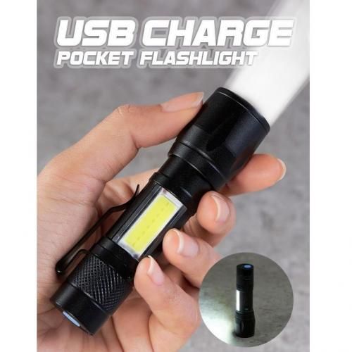 Generic Mini lampe de poche rechargeable,éclairage d'urgence