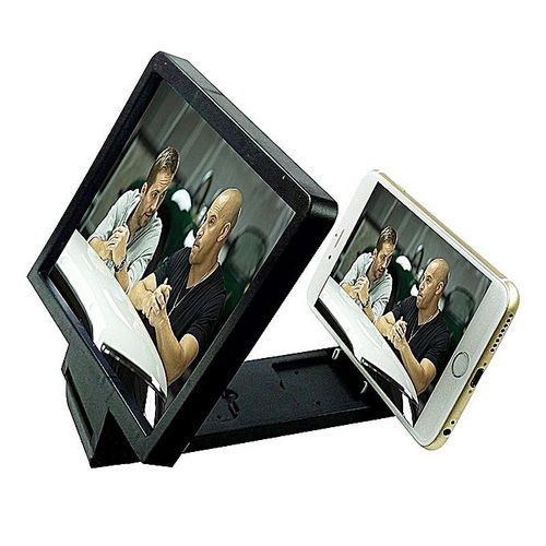 Generic Agrandisseur d'écran pour téléphone portable en blanc film movies loupe  ecran 3D HD Video à prix pas cher