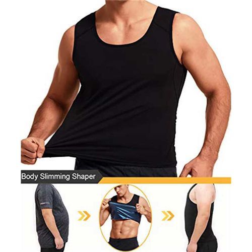 product_image_name-Generic-Homme Ceinture De Sudation Sauna,Sport,Entraîneur Abdominal,Perte De Poids Gilet-3