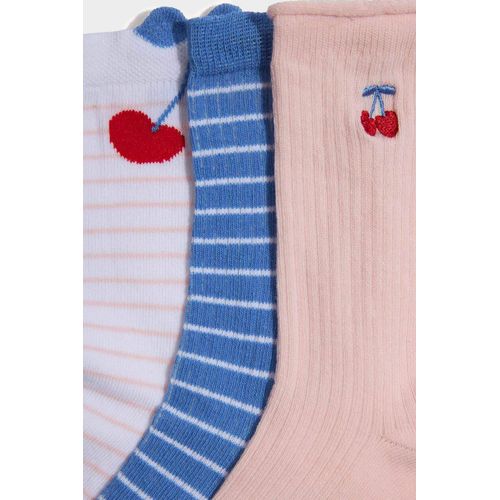 product_image_name-Defacto-مجموعة من 3 جوارب طويلة من القطن للبنات-2