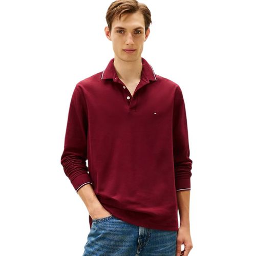 product_image_name-Tommy Hilfiger-Long-Sleeve Tommy Wicking Polo-2