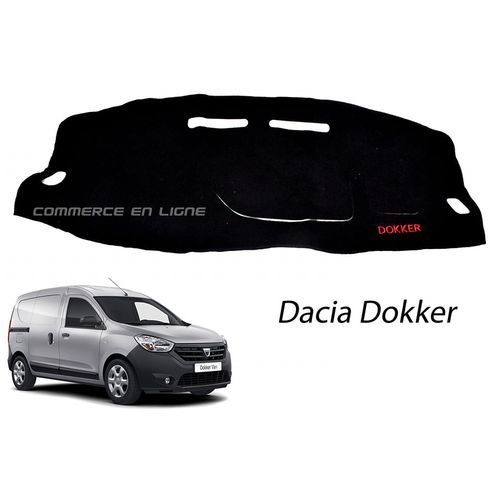 Generic Tapis de protection de tableau de bord Avec logo Dacia