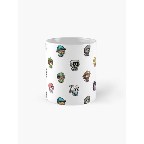 product_image_name-Generic-Motif de caractères Spelunky 2 Mug classique-3
