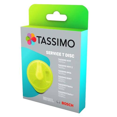 Bosch Tassimo Jaune Service T-disc de Détartrage  Originales-Cafetière(ORIGINE FRANCE) à prix pas cher