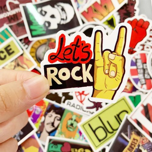 product_image_name-Generic-Rock Band Music Punk Graffiti Stickers Guitar Skateboard Laptop Luggage LOT/30 pcs-2