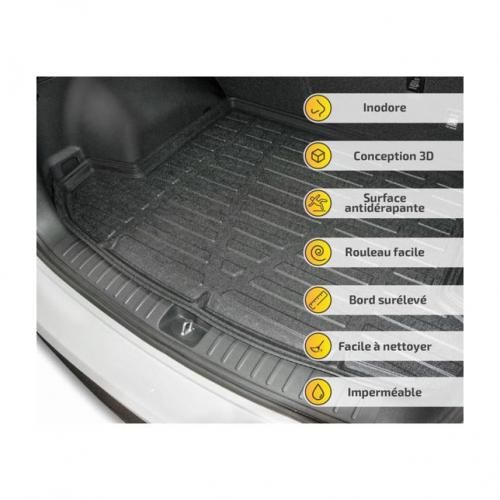 Tapis de sol en cuir pour VW Golf 4 MK4,tapis de voiture,tapis