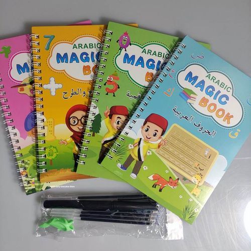 Generic 4 livres magique pour enfants, stylo magique, écriture  autocollante, pour calligraphie à prix pas cher