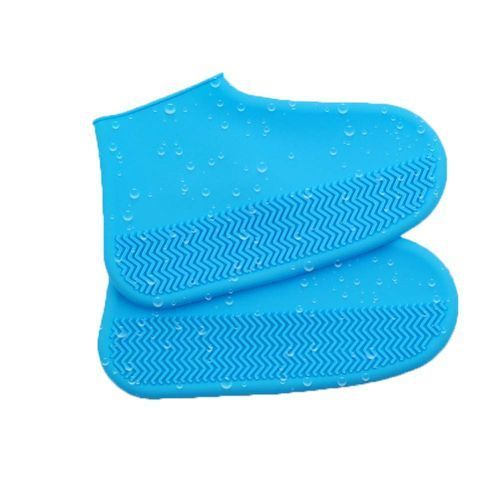 1 Paire De Couvre-chaussures Imperméables Antidérapants Et Résistants À  L'usure, Couvre-chaussures Imperméables En Silicone Épais Unisexe Avec  Couche Imperméable, Faciles À Transporter, Mode en ligne