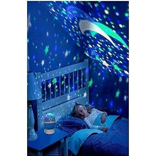 Star Master Projecteur LED avec ciel étoilé et lune, lampe rotative,  ambiance romantique, idéal pour la chambre d'un enfant ou comme cadeau à  prix pas cher