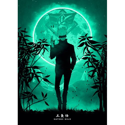 product_image_name-Generic-Jujutsu kaisen satoru gojo  Style 5 Poster Chambre Haute Qualité-1