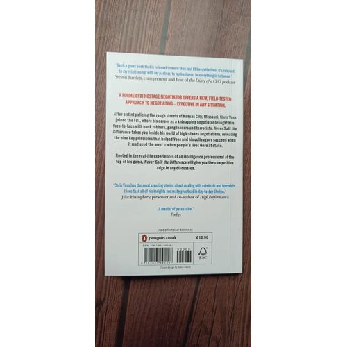 product_image_name-Jumia Book-NEVER SPLIT THE DIFFERENCE : NEGOTIATING AS IF YOUR LIFE DEPENDED ON IT-2