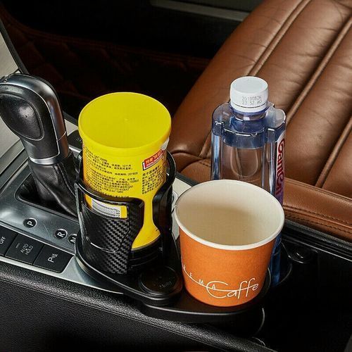 Generic double porte-bouteille de boisson ,porte-gobelet pour voiture  multifonctionnel, support réglable pour lunettes de soleil, organisateur de  téléphone, à prix pas cher