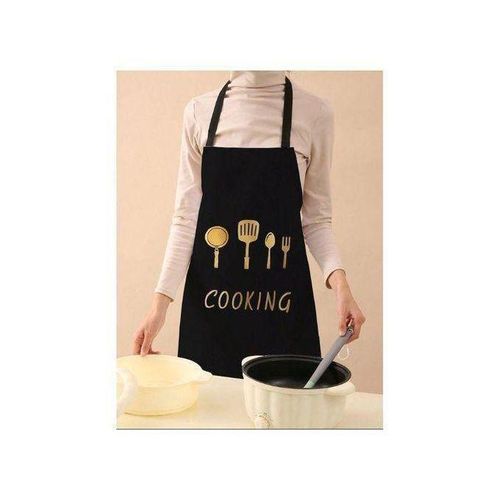 product_image_name-Generic-Tablier de Cuisine Design Noir avec Impression Dorée-3