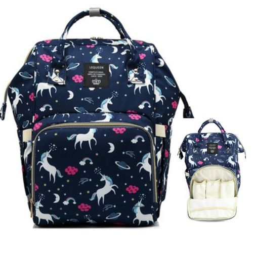 Generic Sac a langer pour bebe avec grande capacite et impression licorne sac a dos bebe a prix pas cher Jumia Maroc