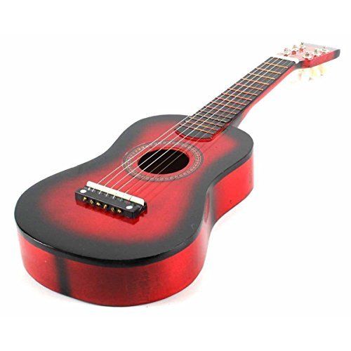 Guitare rouge