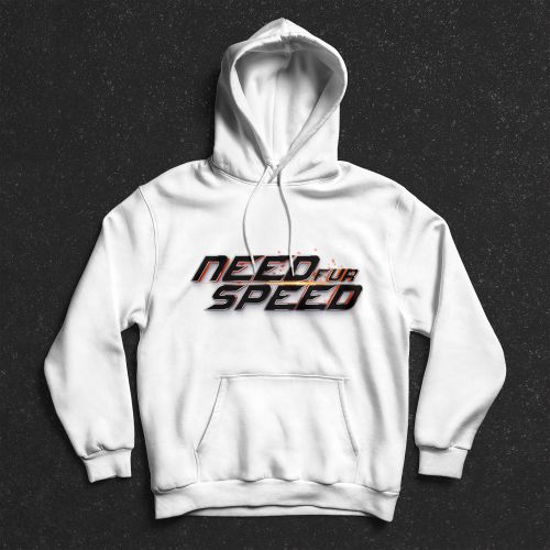 product_image_name-Generic-هودي سويت شيرت بغطاء للرأس للرجال - ابيض - NEED FUR SPEED-1