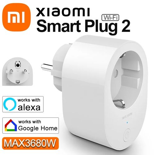 XIAOMI MI Smart Plug 2 (prise Connectee) - Blanc - Prix pas cher