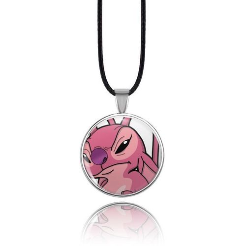 product_image_name-Generic- Stitch & Lilo Angel Ohana Disney Animation Cute Characters Style 6 Collier Necklace Accessories-1