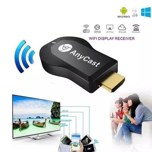 Anycast M9 Plus Clé WiFi TV Dongle DLNA HDMI Linux 128 Mo Miracast Dual  Core à prix pas cher