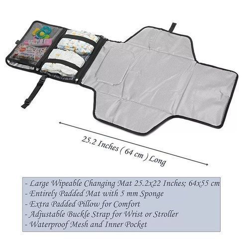 product_image_name-Generic-حقيبة  للأمومة قابلة للطي لسرير الطفل المحمول ،لحديثي الولادة-5