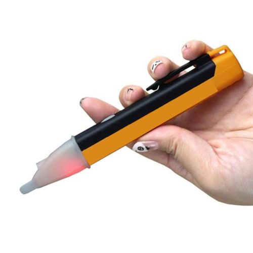 DINGQI Testeur de détection de tension avec Fonction LED - Stylo d'alerte de  tension sans contact, Testeur électrique AC 90-1000V à prix pas cher