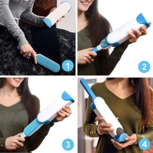 Anti-poils brosse pour animal domestique - Brosse de nettoyage magique  réutilisable pour enlever les poils d