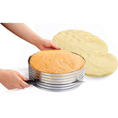 product_image_name-Generic-قالب تقطيع الكيك ذو طبقة قابلة للتعديل من الفولاذ المقاوم للصدأ مستوي التقطيع الدائري-6