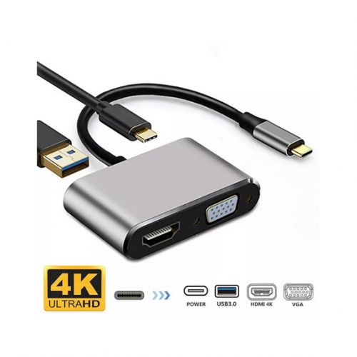 Adaptateur de câble USB Type C vers HDMI HDTV 4K convertisseur