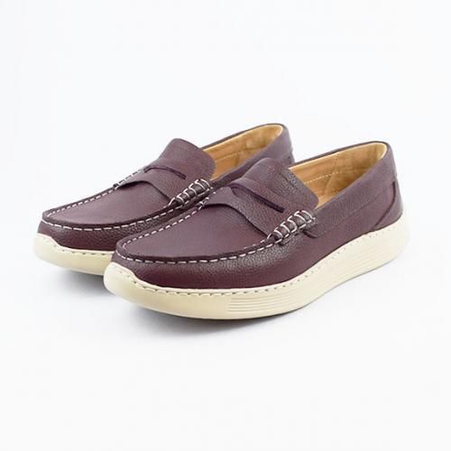 Mocassin bordeaux 2025 homme