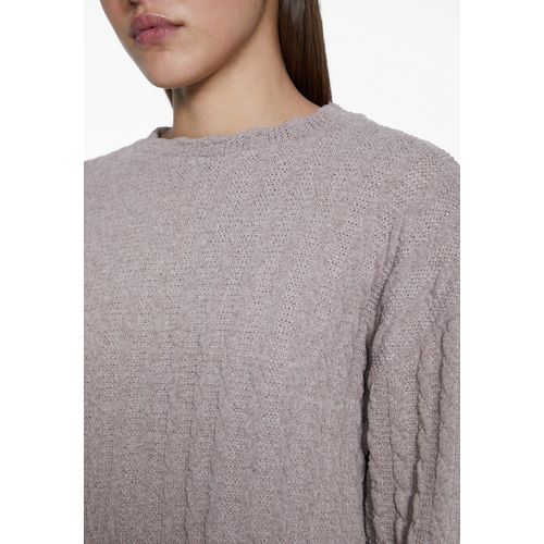 product_image_name-stradivarius-سترة صوفية من الصوف المضفر مع رقبة مستديرة-3