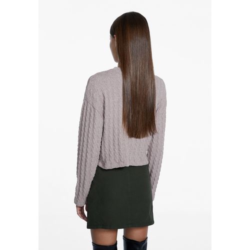 product_image_name-stradivarius-سترة صوفية من الصوف المضفر مع رقبة مستديرة-4