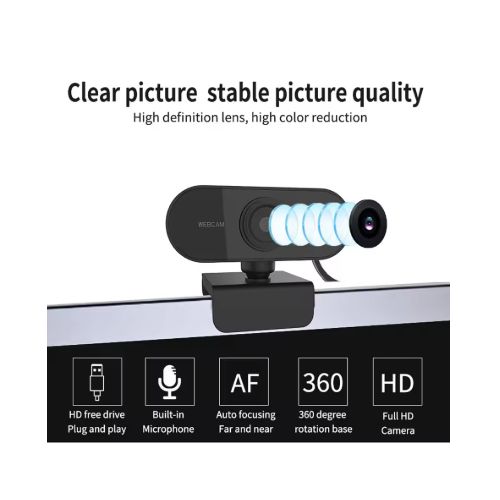 product_image_name-Generic-caméra Full HD 1080P, webcam pour ordinateur avec microphone USB-7