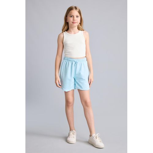 Defacto Short Fille Bleu clair