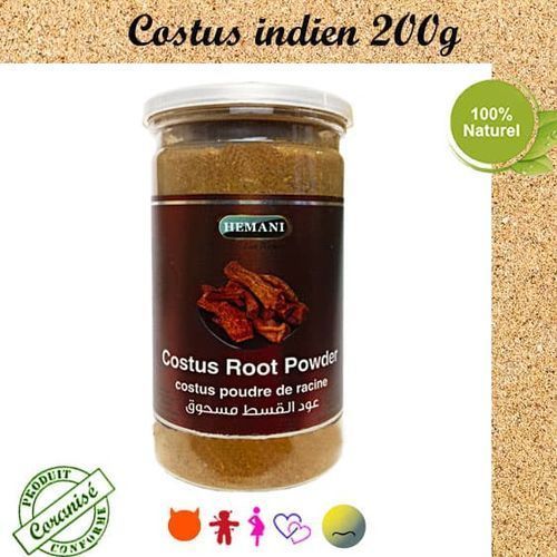 Racine de Costus indien en poudre (200 gr) - قسط هندي مسحوق