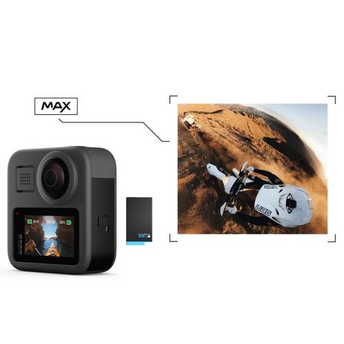 Gopro MAX Camera Étanche Mode 360° ou HER0 6K avec Stabilisation