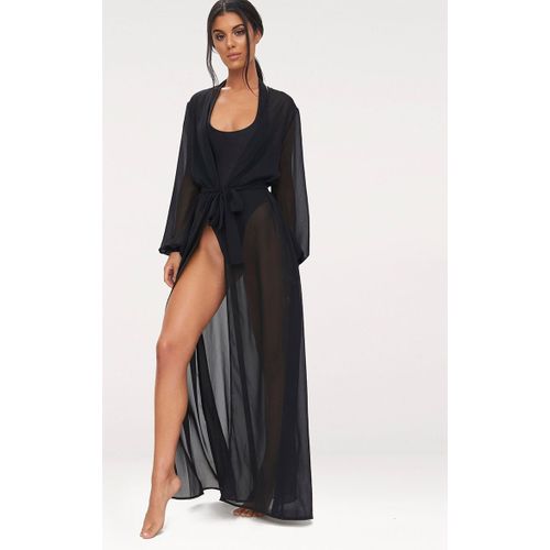 Other LONG KIMONO DE PLAGE NOIR A CEINTURE a prix pas cher Jumia Maroc