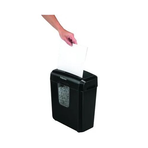 product_image_name-Fellowes-Powershred 6C - destructeur de documents coupe croisée - 6 feuilles - Corbeille 11 litres - verrouillage de sécurité-4