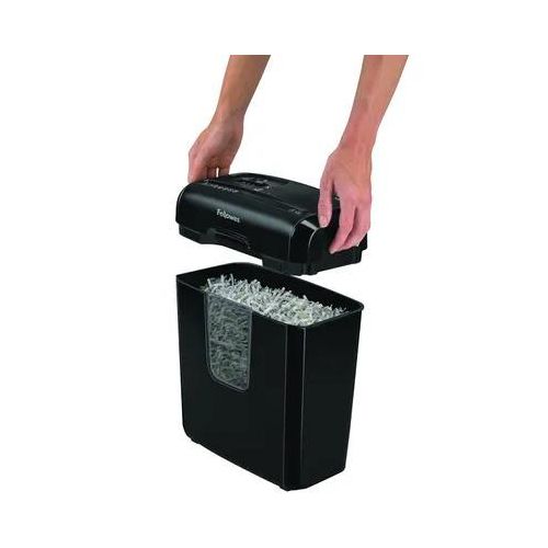 product_image_name-Fellowes-Powershred 6C - destructeur de documents coupe croisée - 6 feuilles - Corbeille 11 litres - verrouillage de sécurité-5
